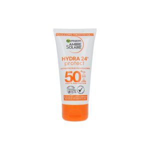 لوسیون ضد آفتاب گارنیر SPF50 مدل آبرسان 24 ساعته